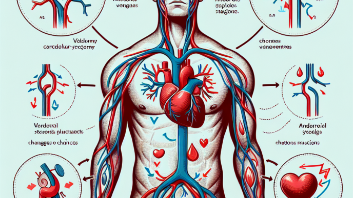 Cómo reacciona el sistema cardiovascular a Andriol