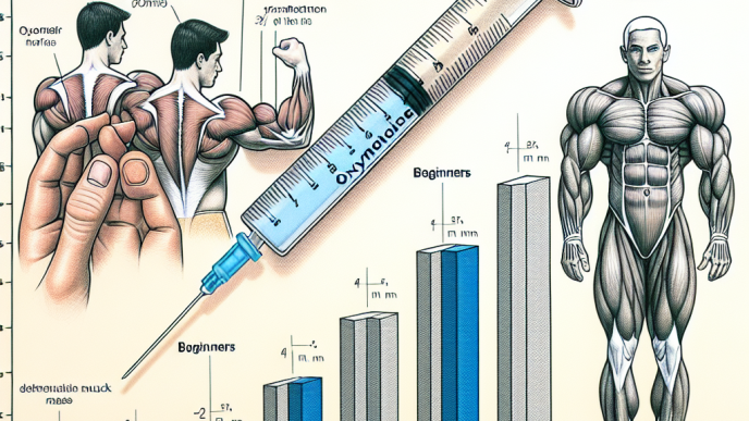 Oximetolona inyectable y ritmo de crecimiento muscular en principiantes