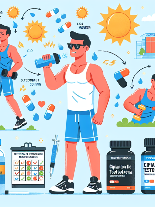 Qué adaptaciones hacer si entrenas en clima caluroso con Cipionato de testosterona