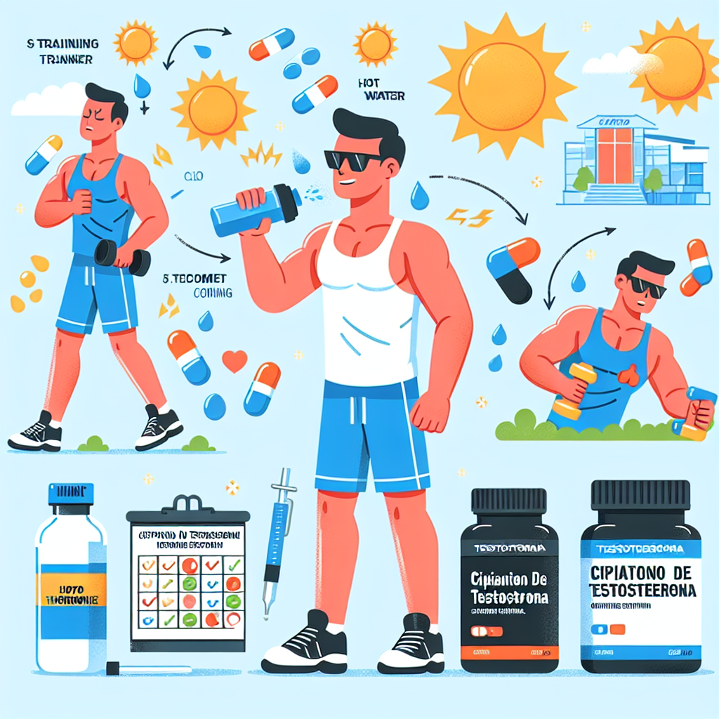Qué adaptaciones hacer si entrenas en clima caluroso con Cipionato de testosterona