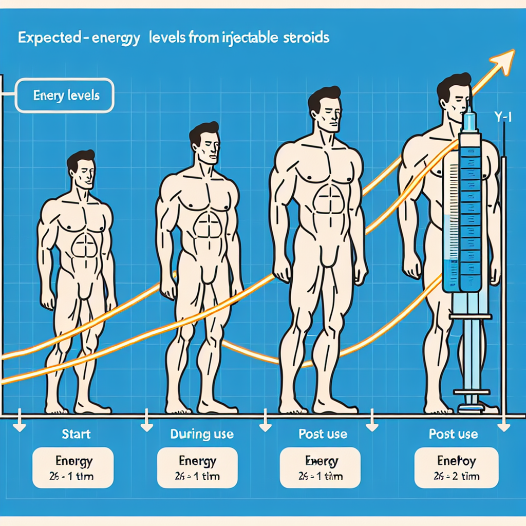 Qué cambios esperar en los niveles de energía con Esteroides inyectables