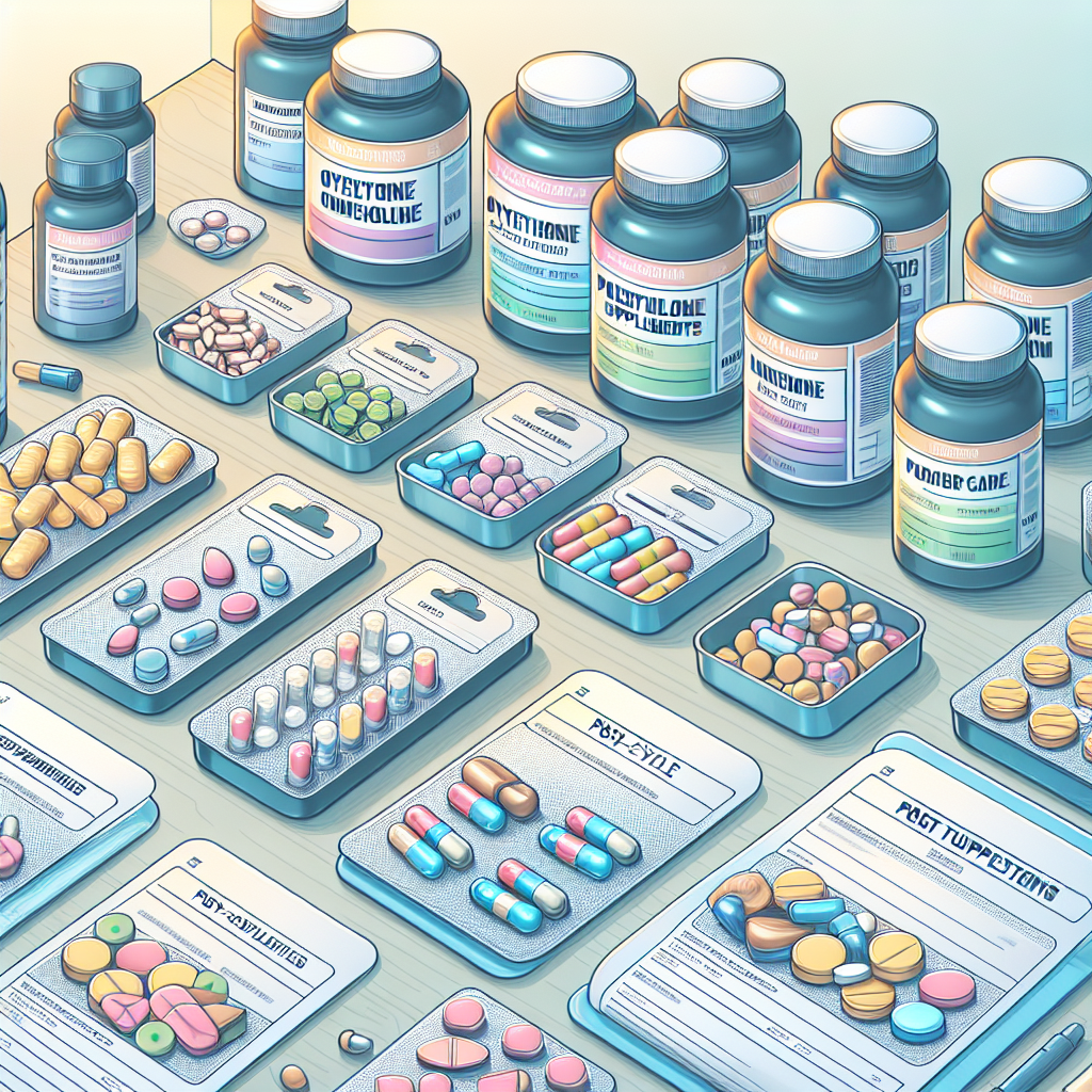 Qué suplementos post-ciclo combinan bien tras Oximetolona