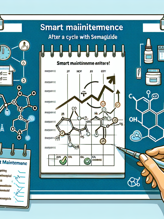 Cómo hacer mantenimiento inteligente tras un ciclo con Semaglutid