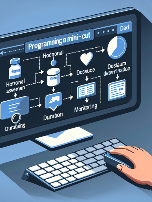 Cómo programar un minicut usando Hormona del crecimiento