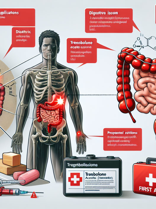 Dificultades digestivas con Acetato de trenbolona: soluciones