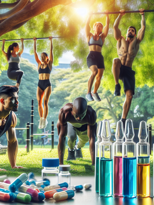 Preparados de péptidos y entrenamiento de calistenia