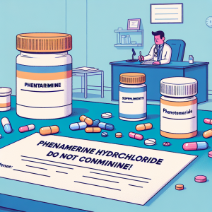 Qué suplementos no deben coincidir con Phentermine Hydrochlorid