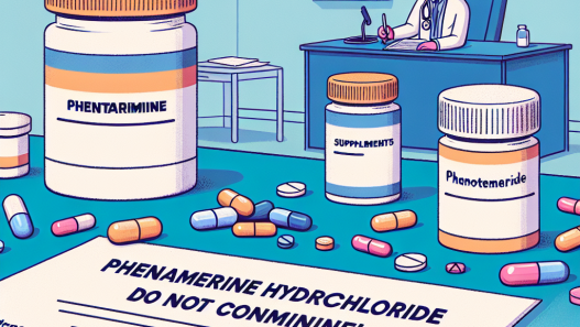 Qué suplementos no deben coincidir con Phentermine Hydrochlorid