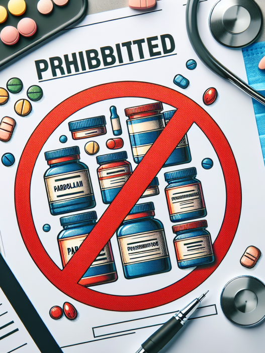 Suplementos prohibidos con Parabolan