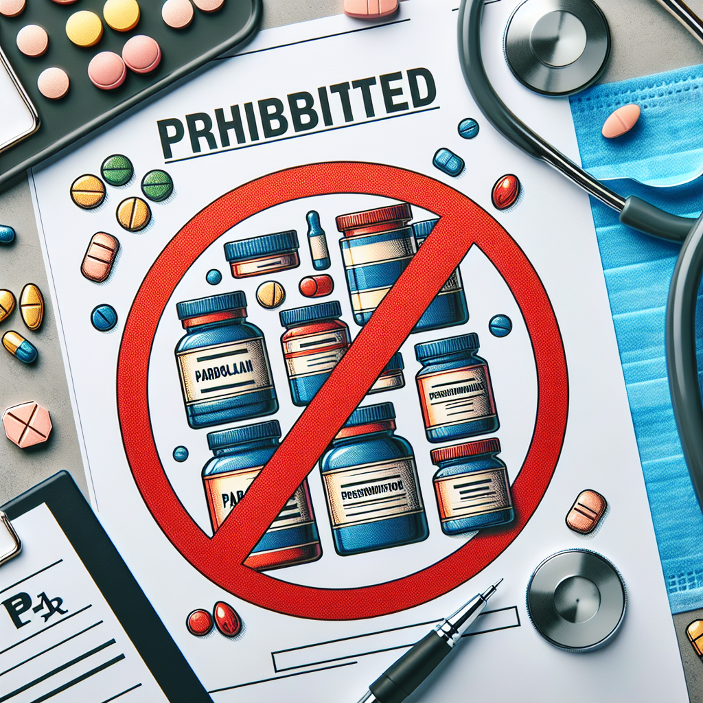 Suplementos prohibidos con Parabolan