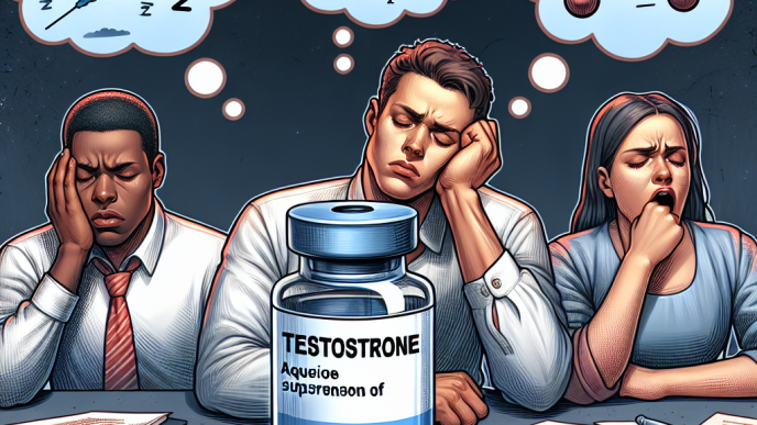 ¿Suspensión acuosa de testosterona provoca insomnio en todos los usuarios?