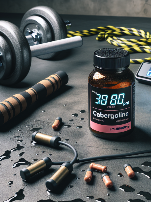 Cabergolina y entrenamiento de alta intensidad