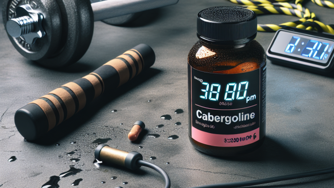 Cabergolina y entrenamiento de alta intensidad