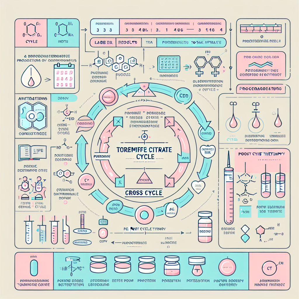 Citrato de toremifeno y ciclos cruzados: qué tener en cuenta