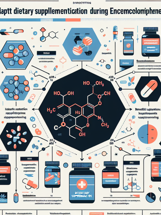Cómo adaptar la suplementación durante el uso de Enclomiphene citrate