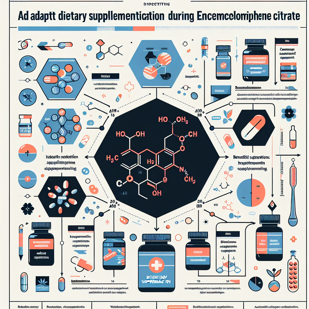Cómo adaptar la suplementación durante el uso de Enclomiphene citrate