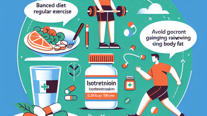Cómo evitar subir grasa corporal con Isotretinoina