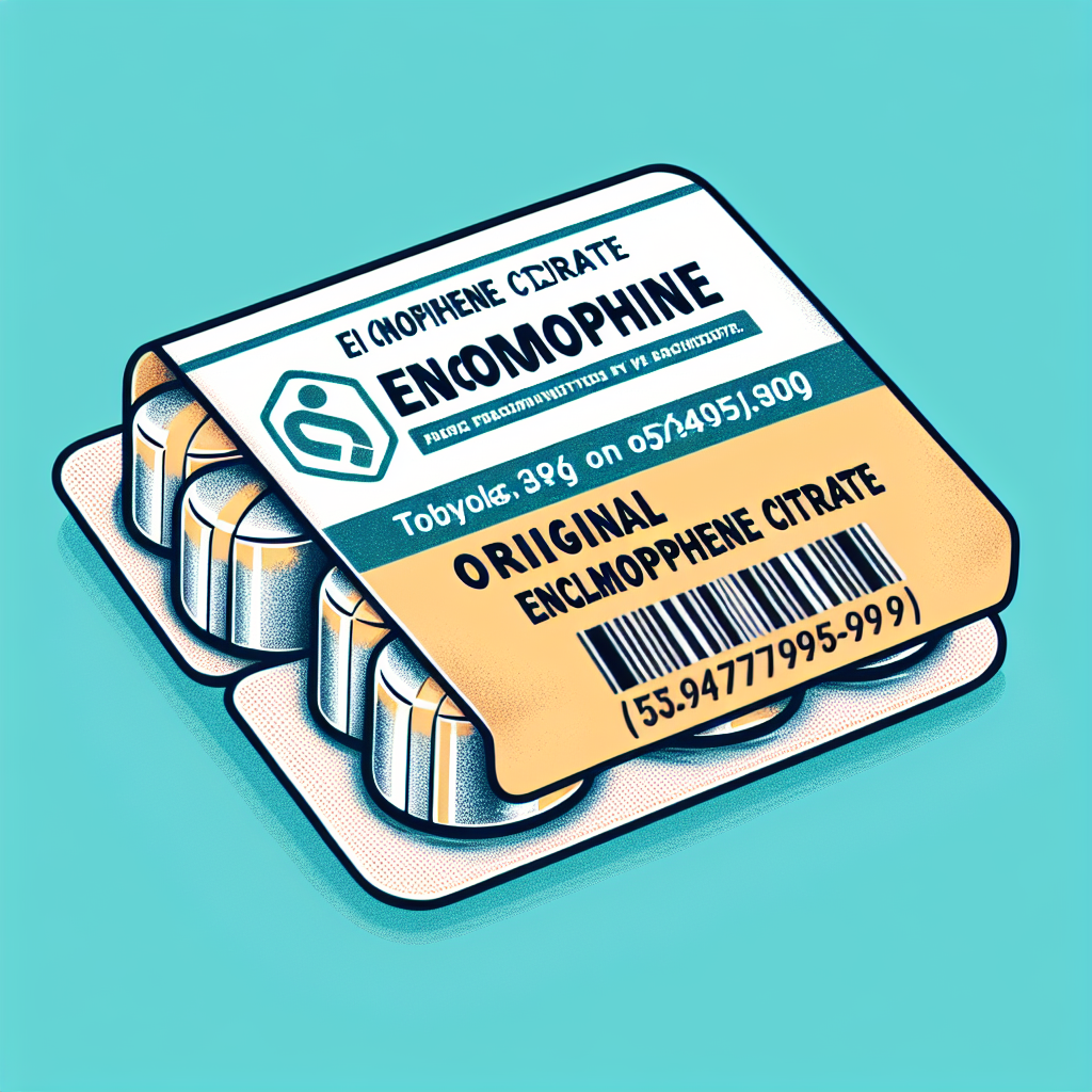 Cómo saber si tu Enclomiphene citrate es original