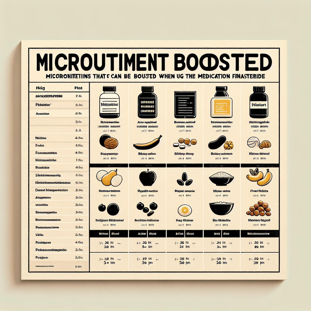 Qué micronutrientes potenciar con Finasteride