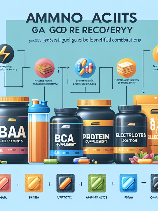 Qué suplementos de recuperación combinan bien con Aminoácidos