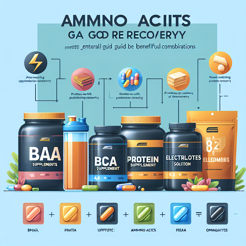 Qué suplementos de recuperación combinan bien con Aminoácidos