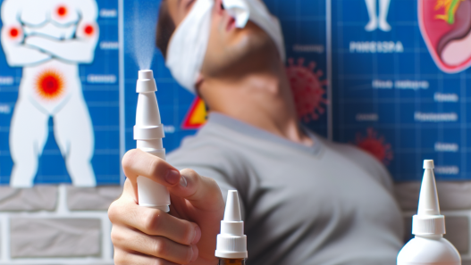 ¿Aerosoles nasales puede aumentar el riesgo de lesiones?