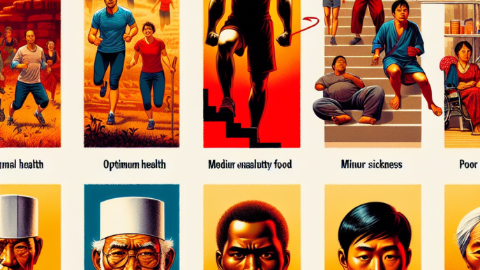 Cómo combinar Salud general con series descendentes