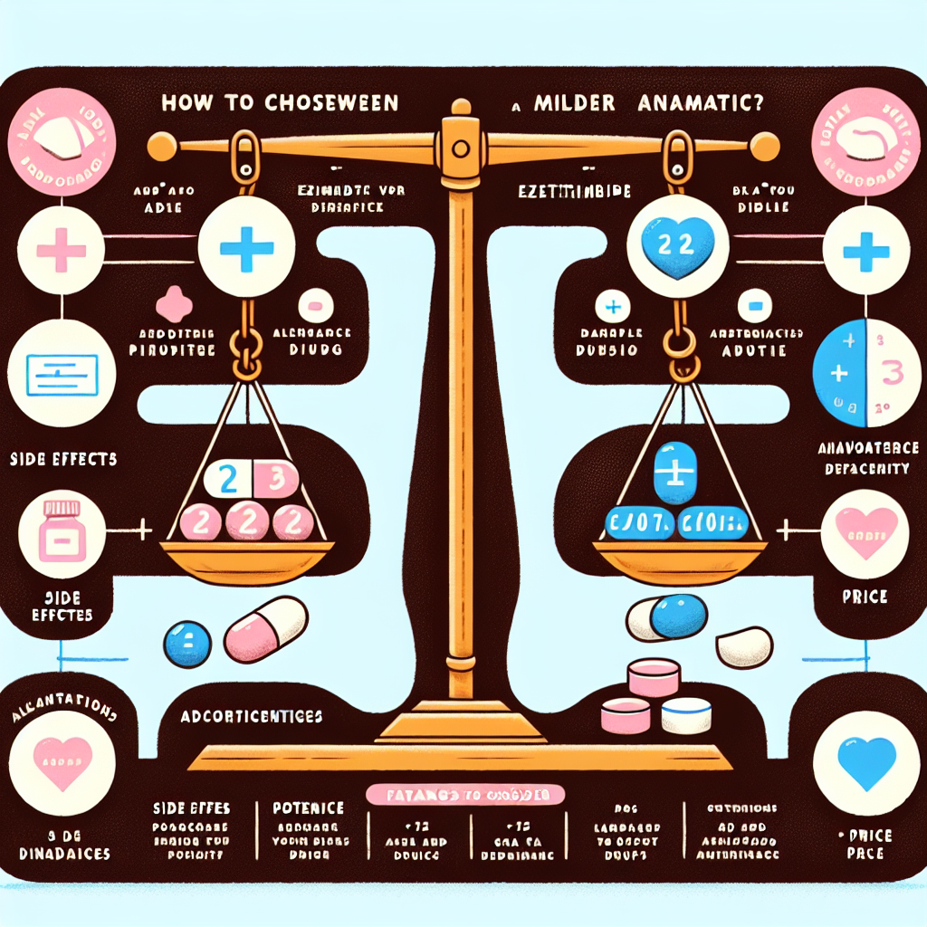 Cómo elegir entre Ezetimiba y su análogo más suave