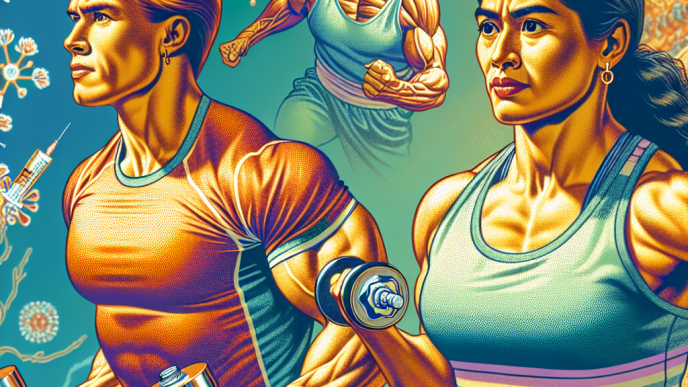 Cómo impacta Dehydroepiandrosteron en mujeres culturistas