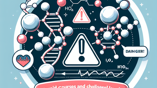 Cursos de esteroides y niveles de colesterol: ¿hay riesgo?