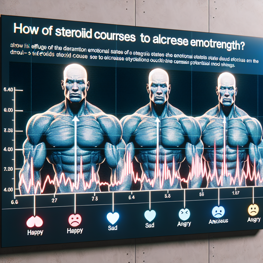 ¿Puede Cursos de esteroides para aumentar la fuerza alterar el estado emocional?