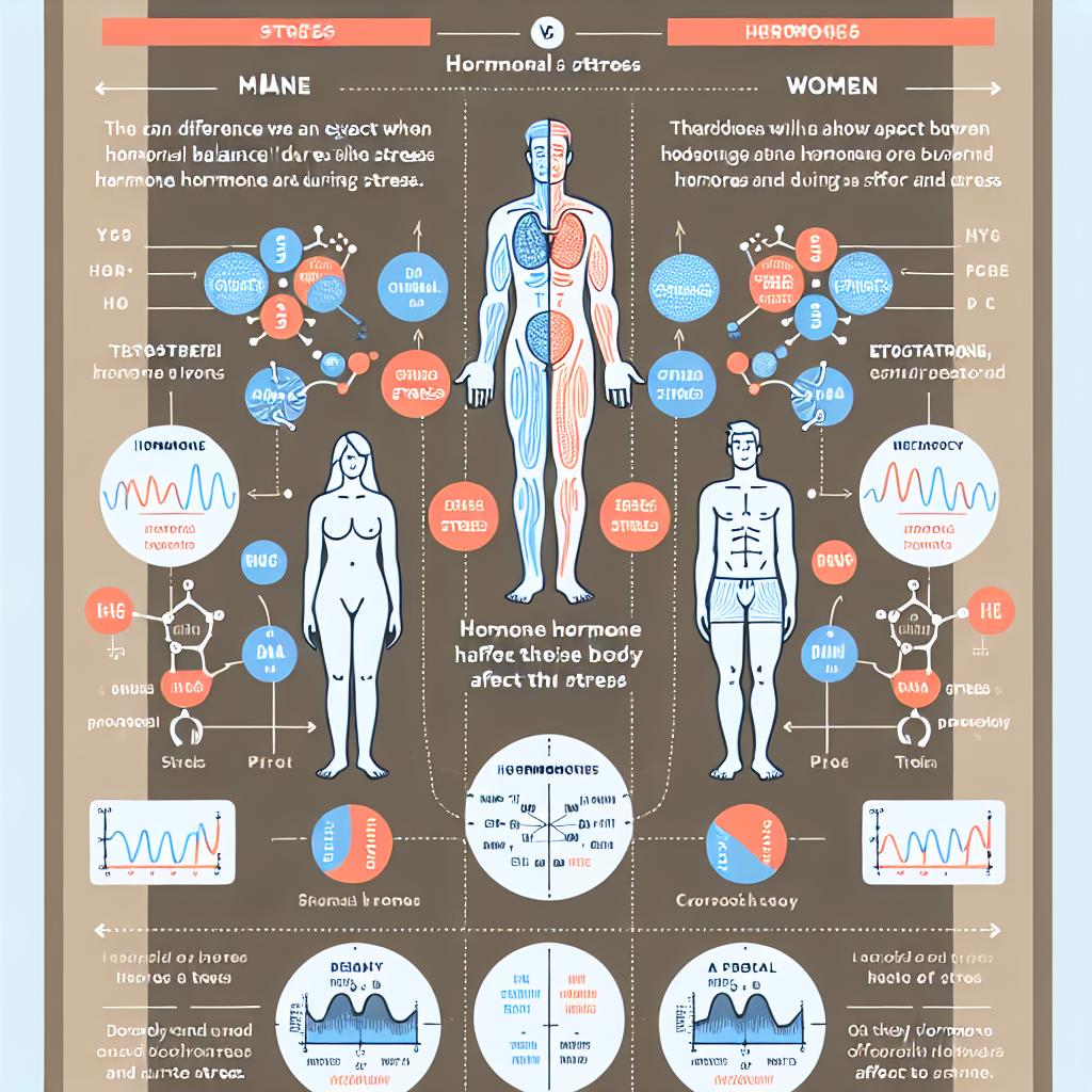 Qué diferencias esperar entre hombres y mujeres con Estrés y equilibrio hormonal
