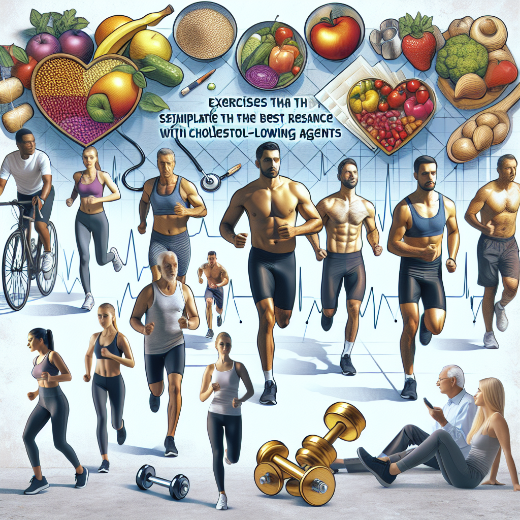 Qué ejercicios provocan mejor respuesta con Colesterol - agentes reductores