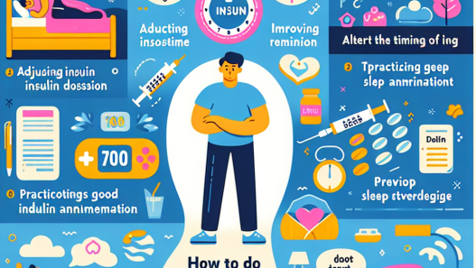 Qué hacer si Insulina interrumpe tu patrón de sueño