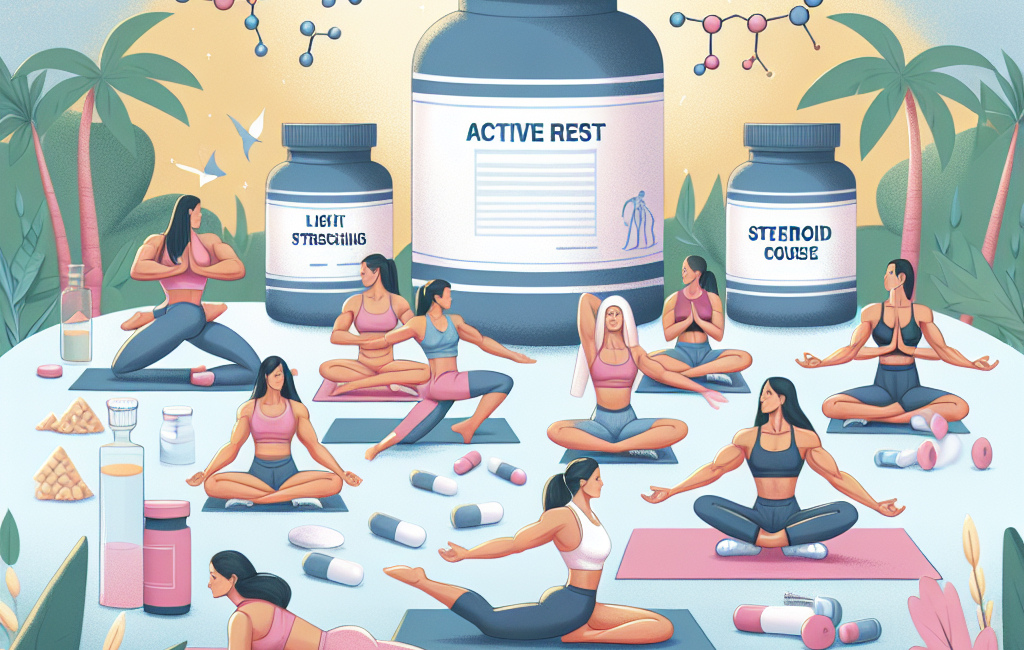 Qué papel juega el descanso activo con Cursos de esteroides para mujeres