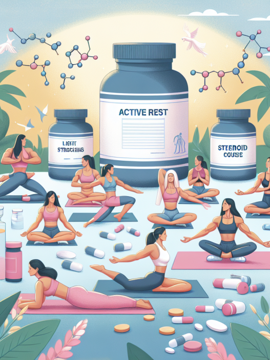 Qué papel juega el descanso activo con Cursos de esteroides para mujeres