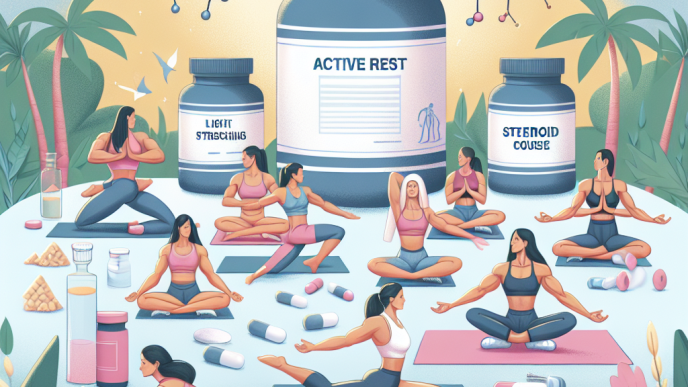 Qué papel juega el descanso activo con Cursos de esteroides para mujeres