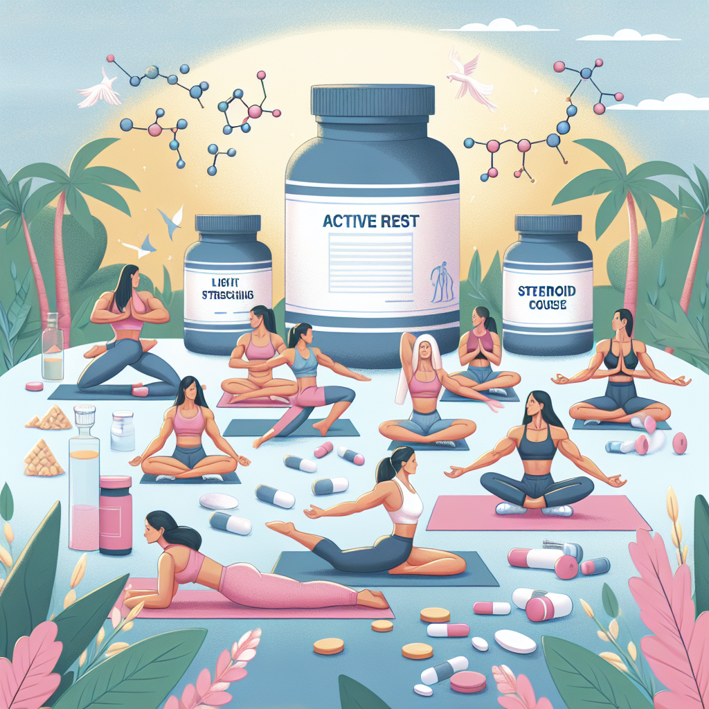 Qué papel juega el descanso activo con Cursos de esteroides para mujeres