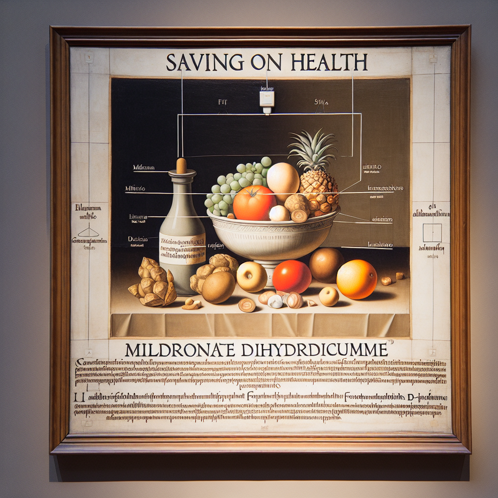 Mildronate Dihydricume y “ahorrar en salud”: mala idea
