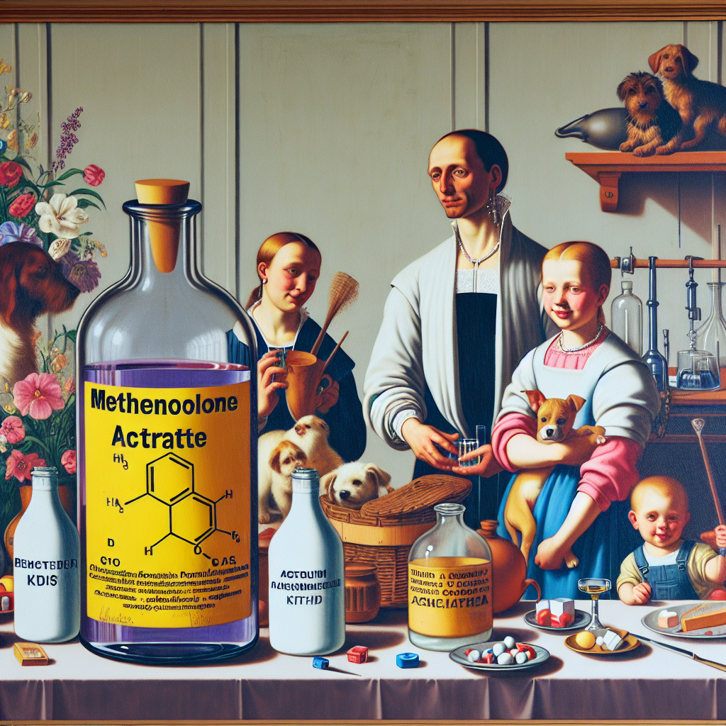 Acetato de metenolona y niños/mascotas: seguridad doméstica