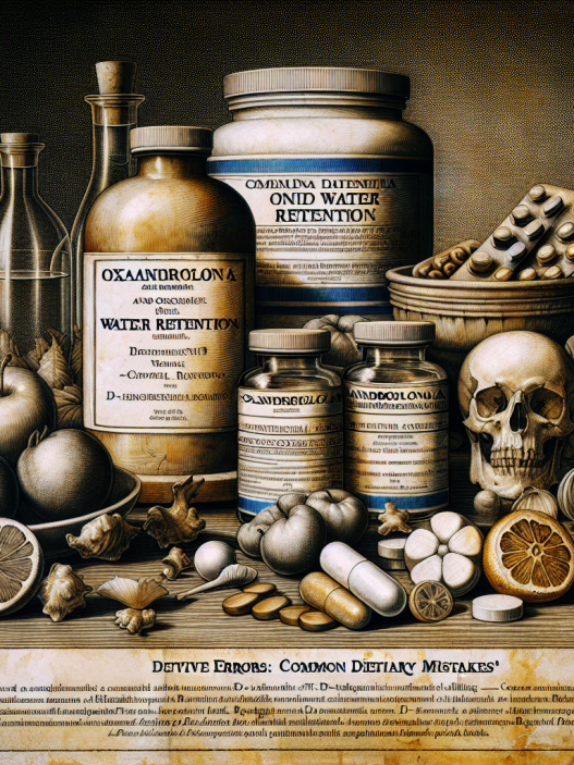 Oxandrolona y retención de agua: errores dietéticos comunes
